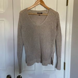 Banana Republic Open Knit 100% Linen Sweater